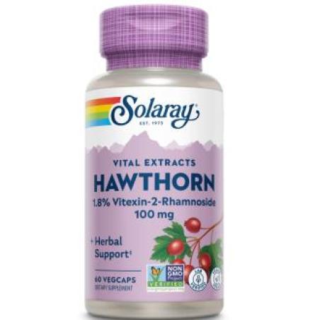 HAWTHORN extract 100mg 60vcap.