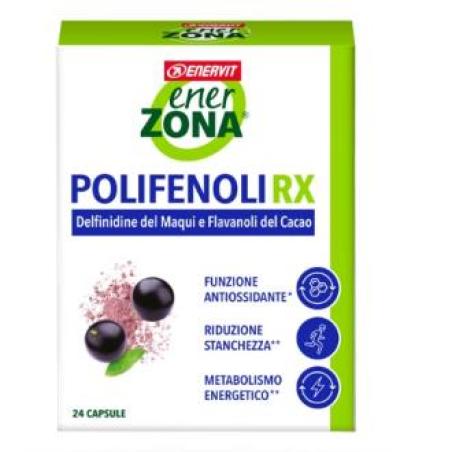 ENERZONA RX POLIFENOLES 13 gr 24 caps
