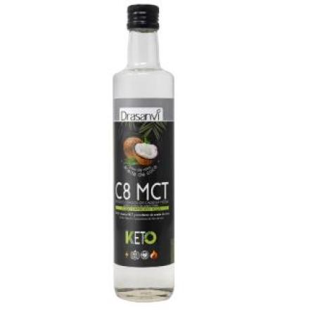 ACEITE MCT C8 PURO COCO 100% 500ml. KETO