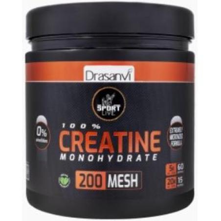 CREATINA MONOHIDRATO 200MESH 300G SPORT LIVE