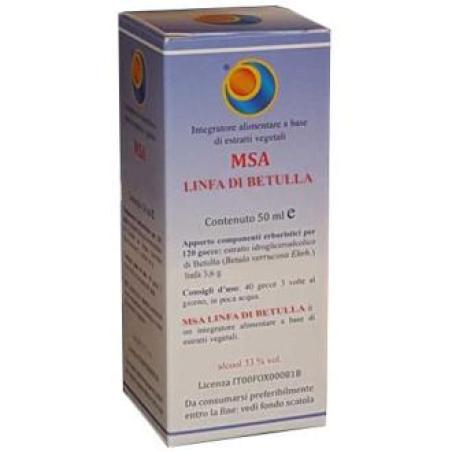 MSA LINFA DI BETULLA savia 50ml.