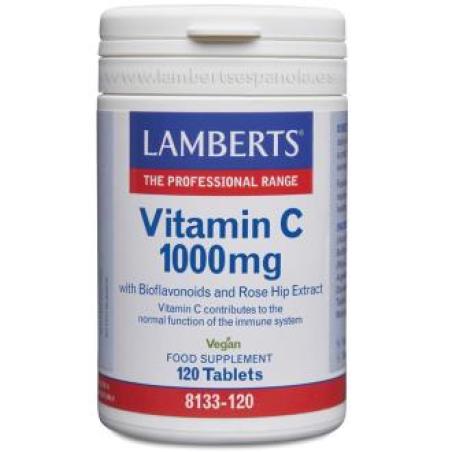 VITAMINA C 1000mg. con bioflavonoides 120comp.