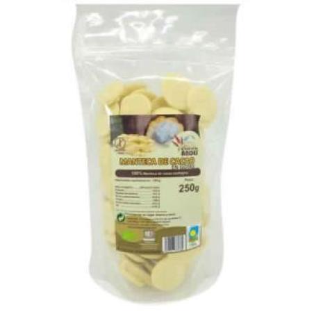 MANTECA DE CACAO CRIOLLO TROZOS 250gr. ECO