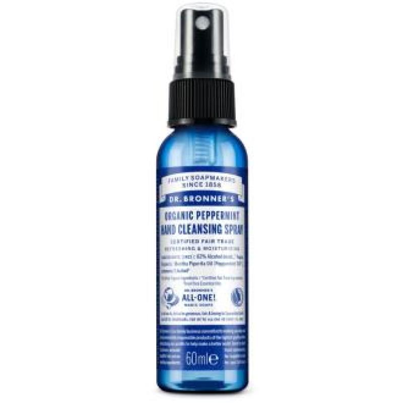 HIGIENIZANTE DE MANOS menta spray 60ml.