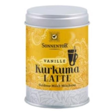 CURCUMA LATTE VAINILLA leche dorada lata 60gr. BIO