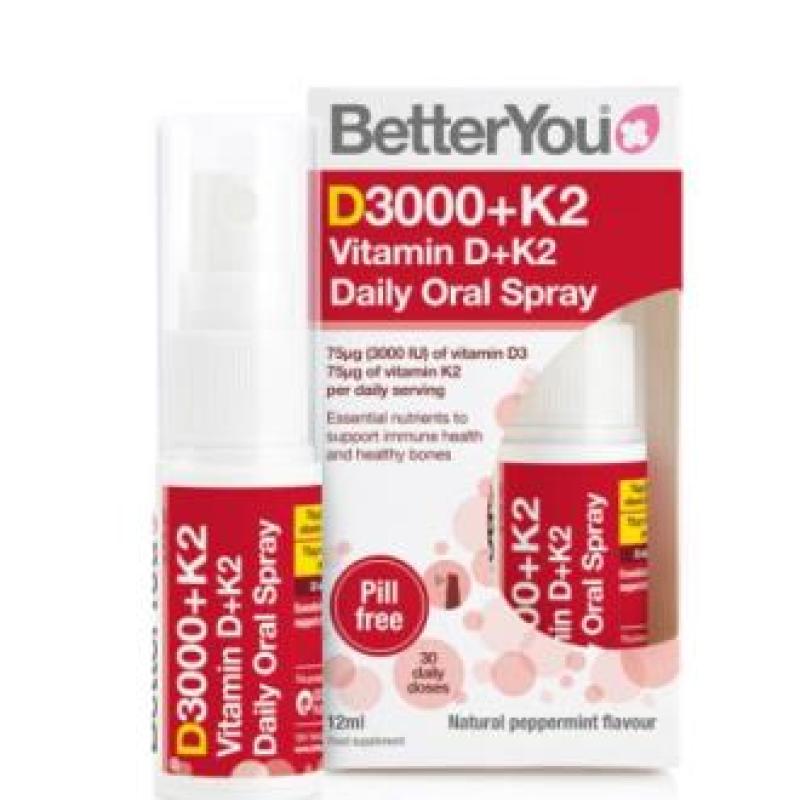 D3000+K2 spray oral 12ml.