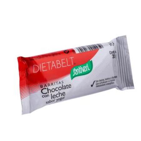 DIETABELT barritas choco c/leche-yogur caja 16ud.