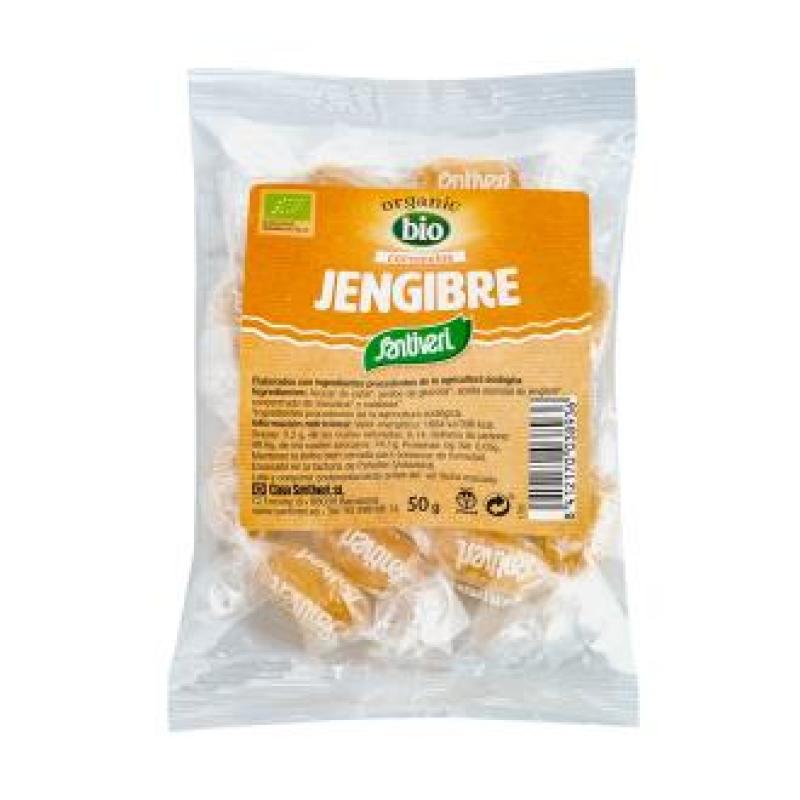 CARAMELOS DE JENGIBRE 50gr. BIO