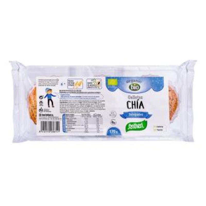 GALLETAS con semillas de chia 170gr. BIO