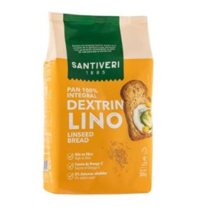 PAN DEXTRIN Con Semillas de Lino 300gr