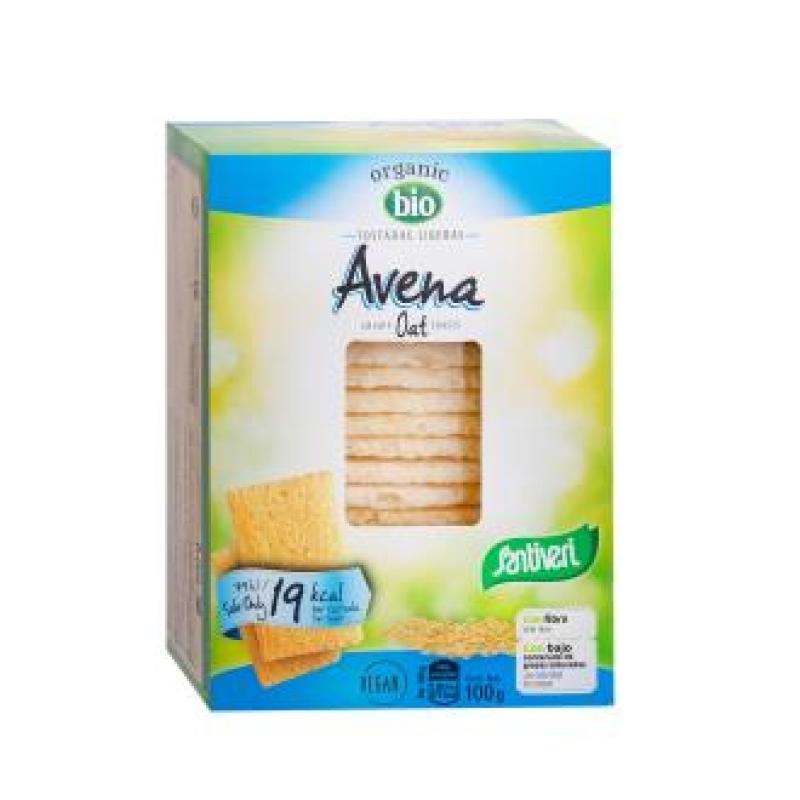 TOSTADAS LIGERAS DE AVENA 100gr. BIO