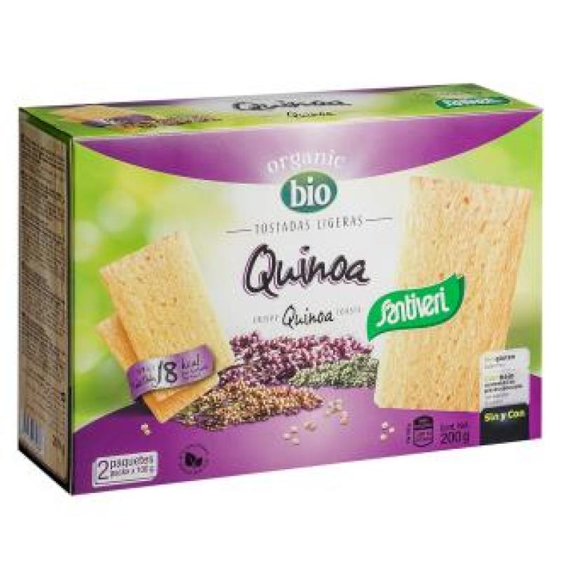 TOSTADAS LIGERAS DE QUINOA 2P 200gr. BIO