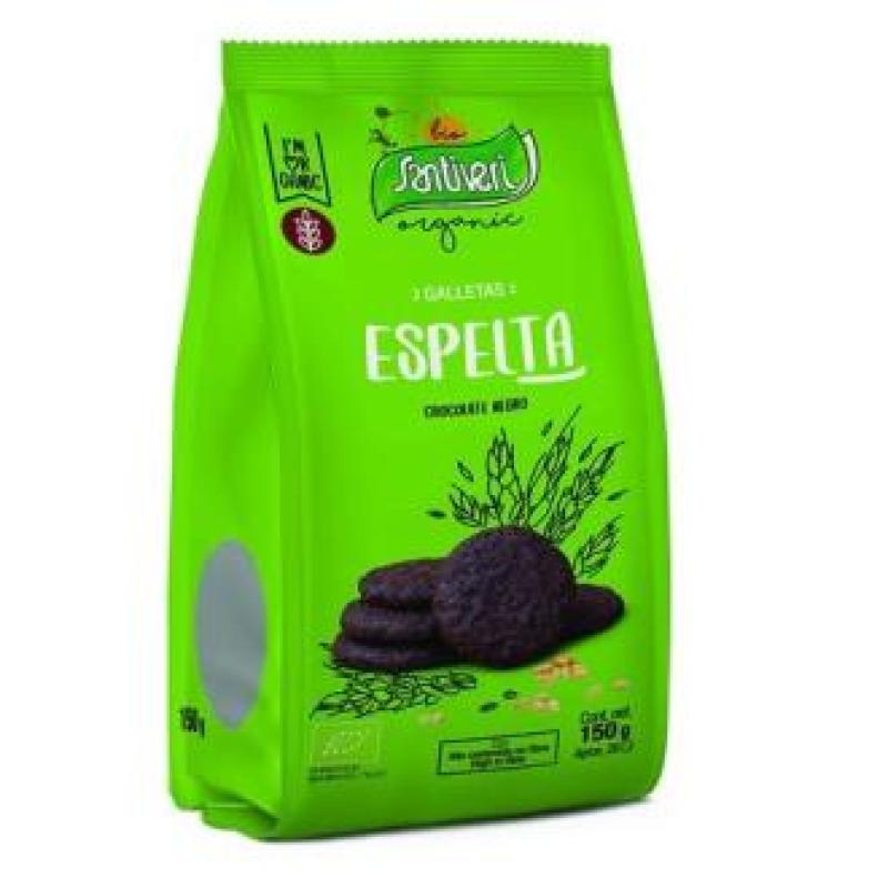 GALLETAS ESPELTA chocolate 150gr. BIO