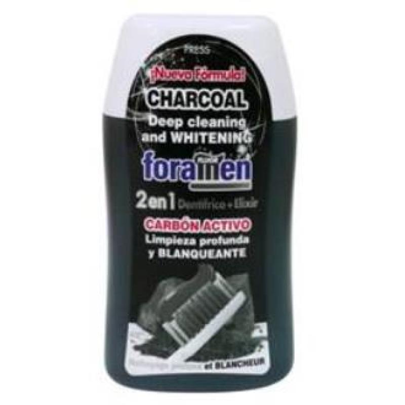 CREMA DENTAL CHARCOAL carbon activo 2en1 100ml.