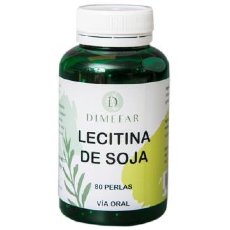 LECITINA DE SOJA 1200mg. 80perlas