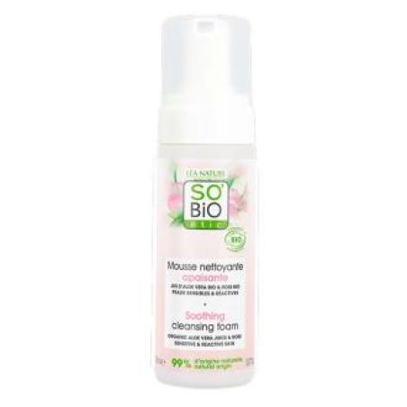 ESPUMA LIMPIADORA CALMANTE aloe 150ml. BIO