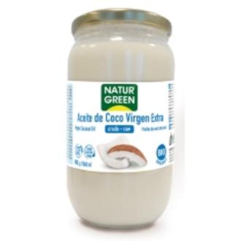 ACEITE VIRGEN DE COCO 1ª presion frio 800gr. BIO