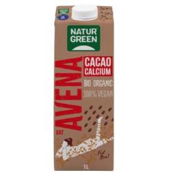 BEBIDA VEGETAL DE AVENA con choco-calcio 1lt 6uds.