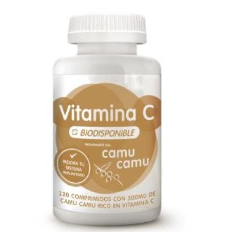 VITAMINA C camu camu 120comp.