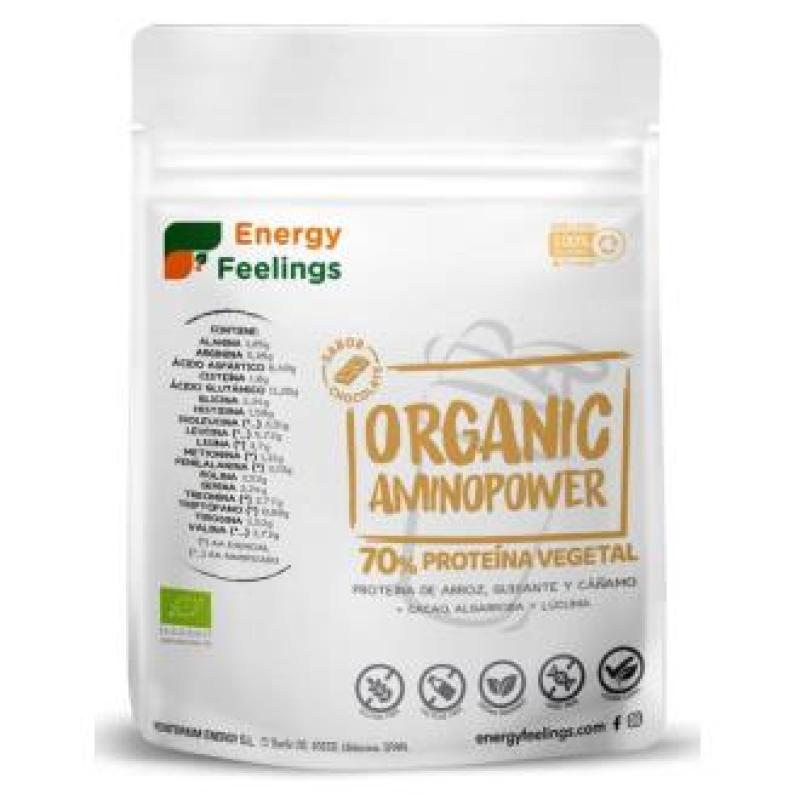 ORGANIC AMINOPOWER 70% chocolate 200g ECO VEGAN SG