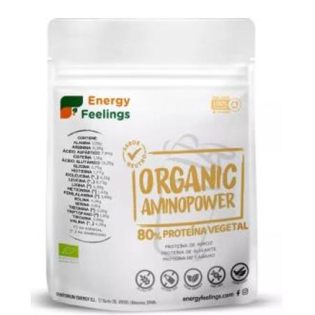 ORGANIC AMINOPOWER 80% neutro 200gr. ECO VEGAN SG