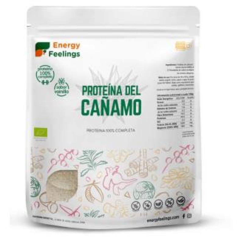 PROTEINA DE CAÑAMO vainilla 1kg. ECO VEGAN SG