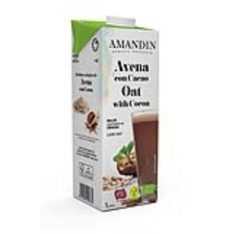 BEBIDA VEGETAL DE AVENA con cacao 1lt 6uds.