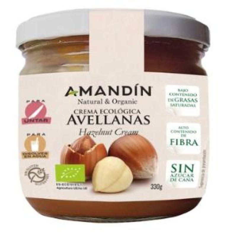 CREMA DE AVELLANAS 330gr. BIO