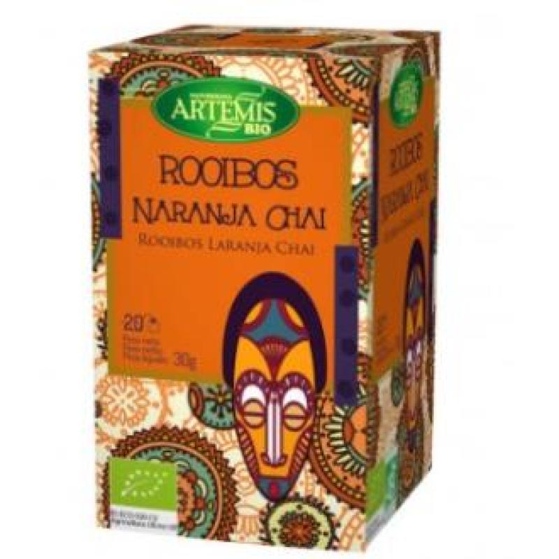 TE ROOIBOS NARANJA CHAI sin teina inf 20bolsit BIO