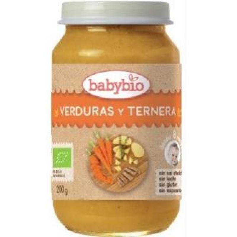 POTITO VERDURAS Y TERNERA 8meses 200gr. BIO