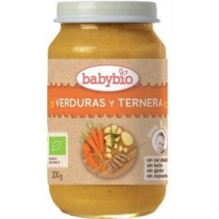 POTITO VERDURAS Y TERNERA 8meses 200gr. BIO