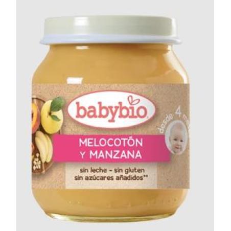 POTITO MELOCOTON Y MANZANA 4meses 130gr. BIO SG