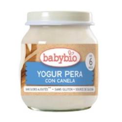 YOGUR DE VACA pera-canela 6meses 2udsx130g BIO SG