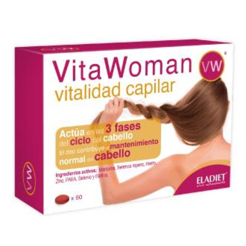 VITA WOMAN vitalidad capilar 60comp.