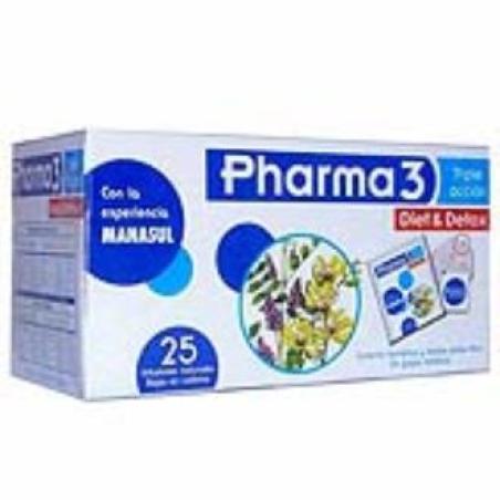 BIE3 PHARMA 3 DIET &  DETOX infusion 25sbrs.