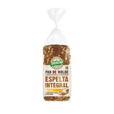 PAN DE MOLDE ESPELTA  AVENA masa madre 400gr. BIO