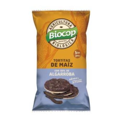 TORTITAS DE MAIZ con algarroba 100gr. BIO