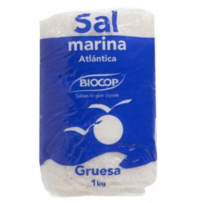 SAL MARINA ATLANTICA gruesa 1kg. BIO