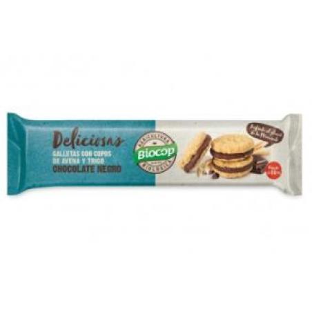 GALLETA DELICIOSAS rellena chocolate negro 150gr