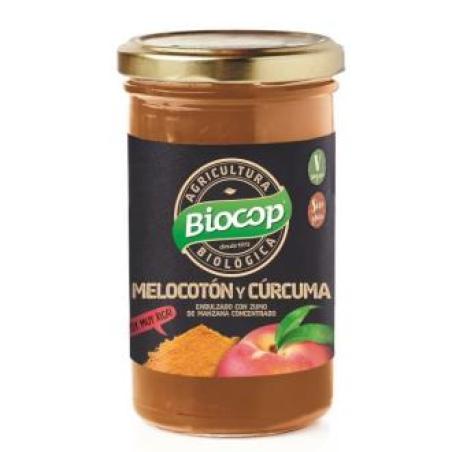 COMPOTA DE MELOCOTON Y CURCUMA 265gr. BIO