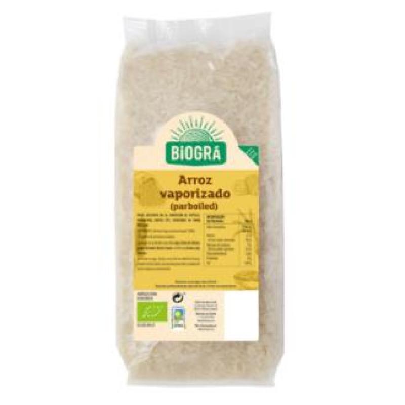 ARROZ VAPORIZADO precocido 500gr. BIO