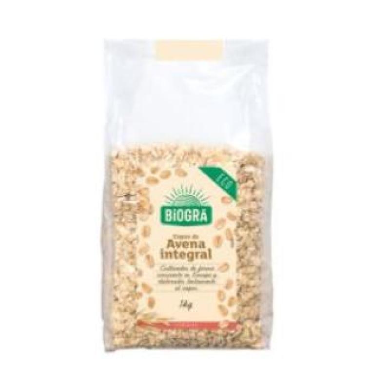 COPOS DE AVENA gruesos integrales 1kg. BIO