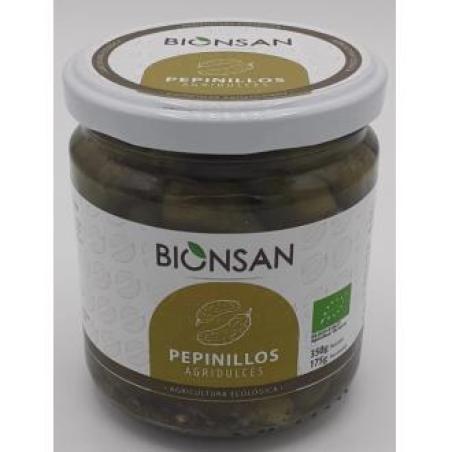 PEPINILLOS agridulces 350gr. ECO