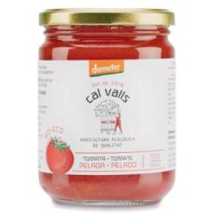 TOMATE ENTERO pelado 420gr. DEMETER