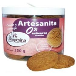 GALLETAS ARTESANITA canela y naranja 350gr. S/A