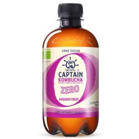 KOMBUCHA ZERO FRUTAS DE LA PASION 400ml. BIO