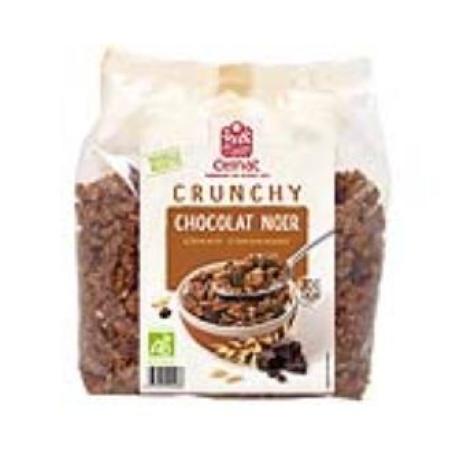 MUESLI CRUNCHY CHOCOLATE NEGRO 500gr. BIO