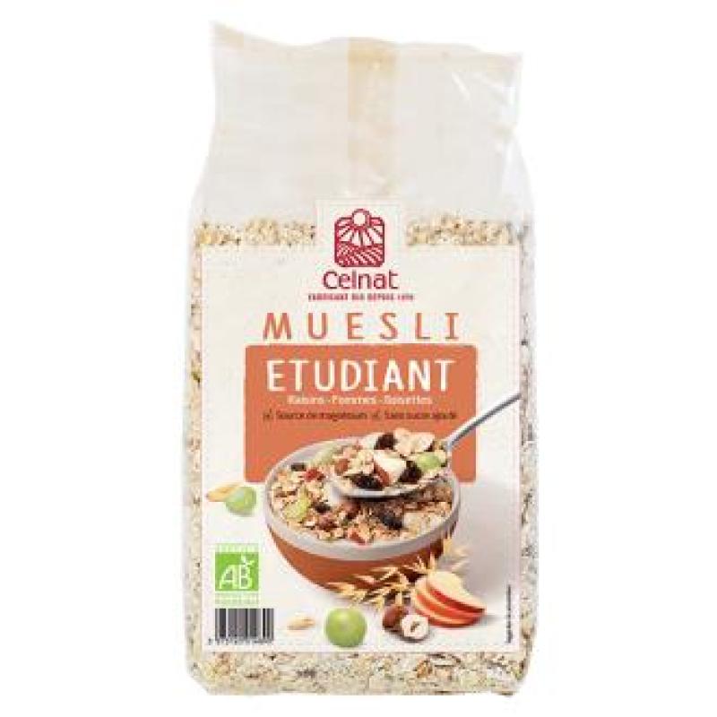 MUESLI DEL ESTUDIANTE 500gr. BIO