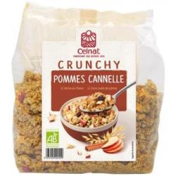 MUESLI CRUNCHY MANZANAS Y CANELA BIO 500gr.