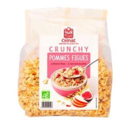 MUESLI CRUNCHY MANZANA HIGOS Y FIBRAS 500gr. BIO